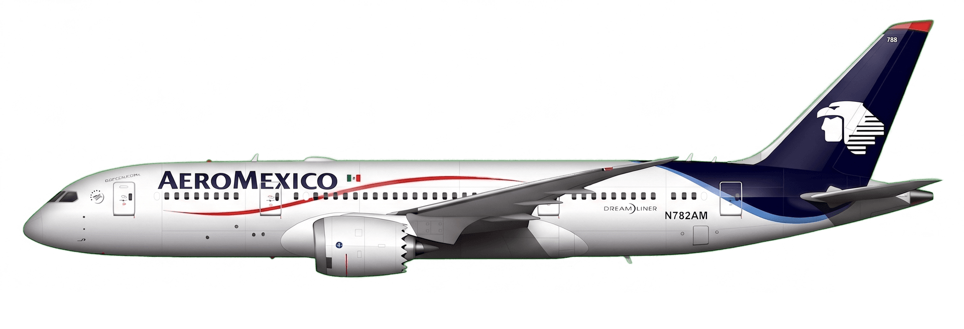 Avión Aeroméxico — vuelos a Nicaragua